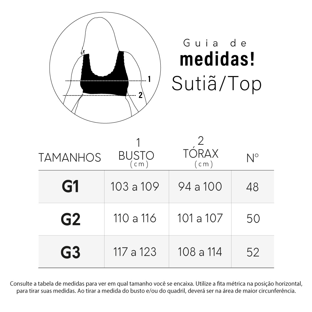 Tabela de Medidas
